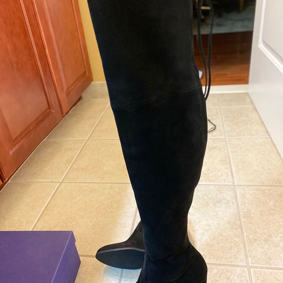 Stuart Weitzman Women's Highland Over Knee Boots - Picture 3 of 7